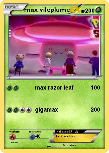 Pokemon max vileplume