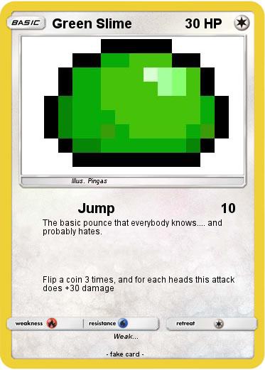Pokemon Green Slime