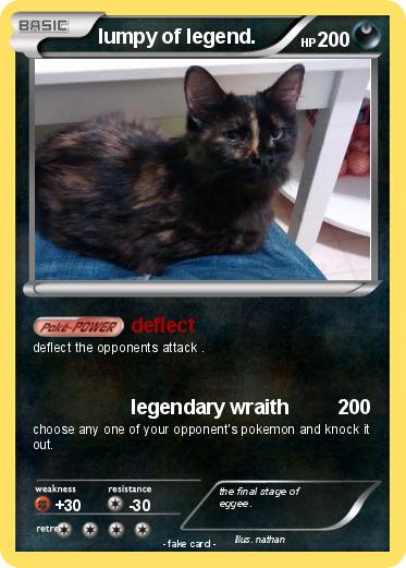 Pokemon lumpy of legend.