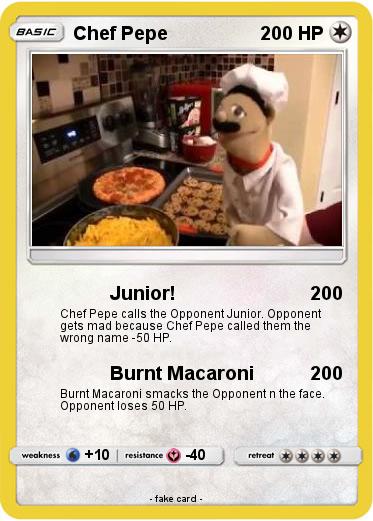 Pokemon Chef Pepe