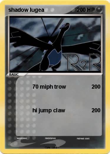 Pokemon shadow lugea