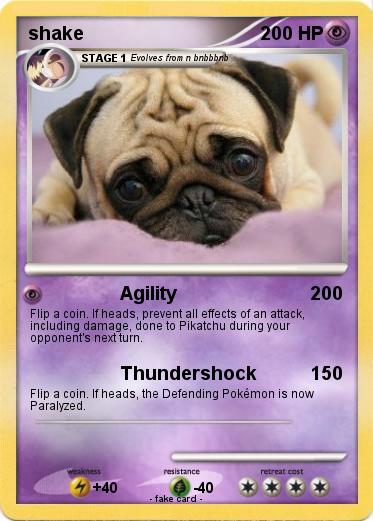 Pokemon shake