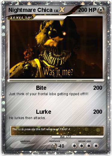 Pokemon Nightmare Chica