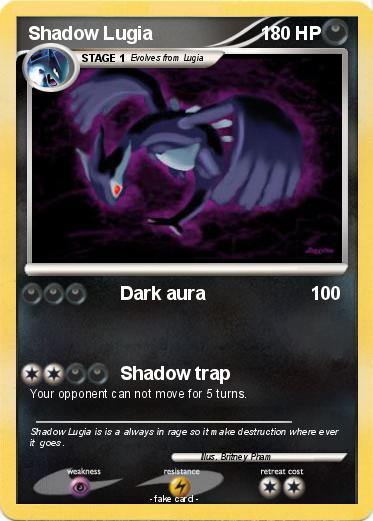 Pokemon Shadow Lugia