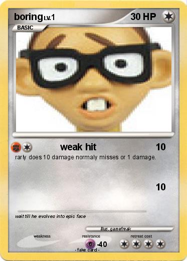 Pokemon boring