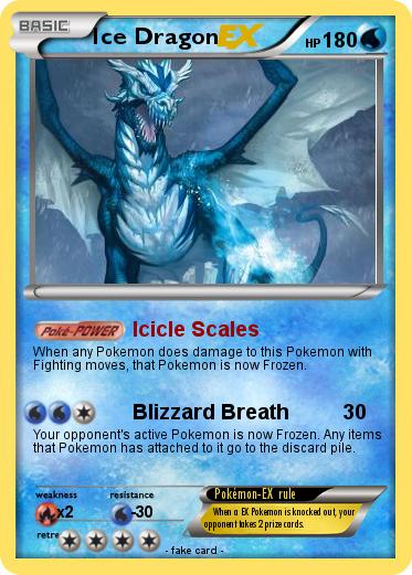 Pokemon Ice Dragon