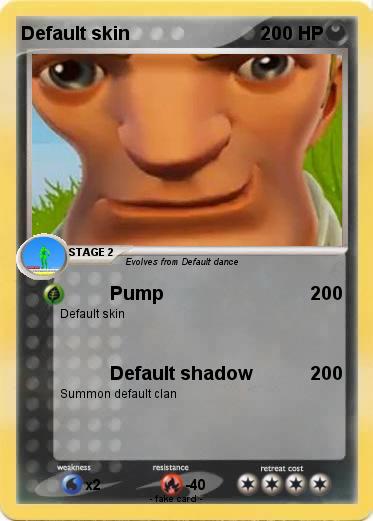 Pokemon Default skin