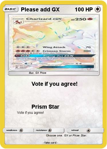 Pokemon Please add GX