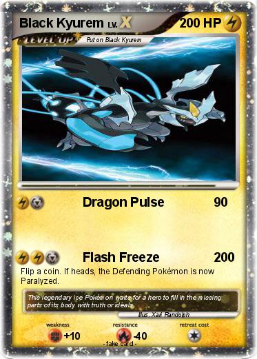 Pokemon Black Kyurem