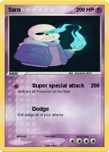 Pokemon Sans