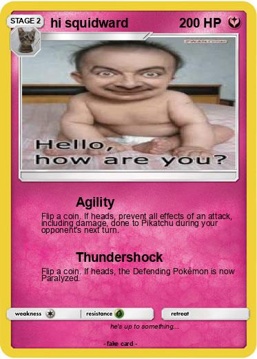 Pokemon hi squidward