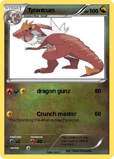 Pokemon Tyrantrum