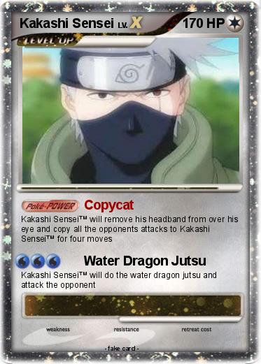 Pokemon Kakashi Sensei
