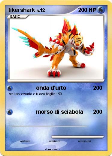 Pokemon tikershark