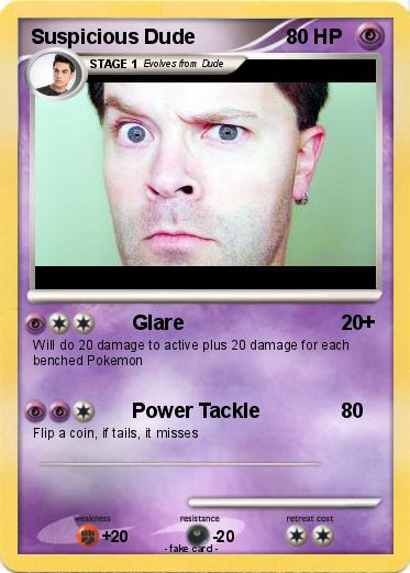 Pokemon Suspicious Dude