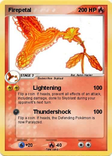 Pokemon Firepetal