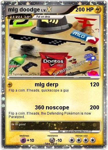 Pokemon mlg doodge