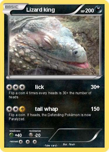 Pokemon Lizard king