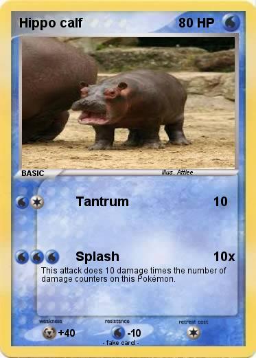 Pokemon Hippo calf
