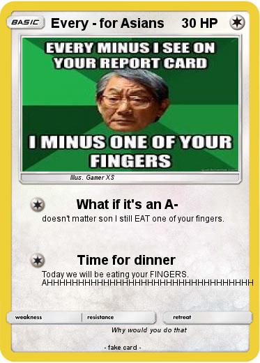 Pokemon Every - for Asians