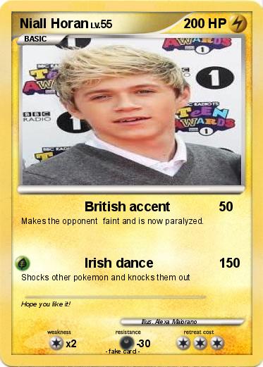 Pokemon Niall Horan