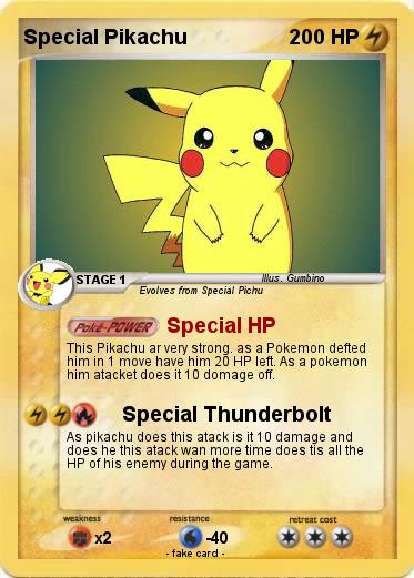 Pokemon Special Pikachu