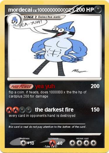 Pokemon mordecai