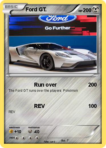 Pokemon Ford GT.