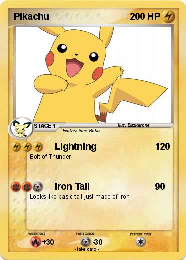 Pokemon Pikachu