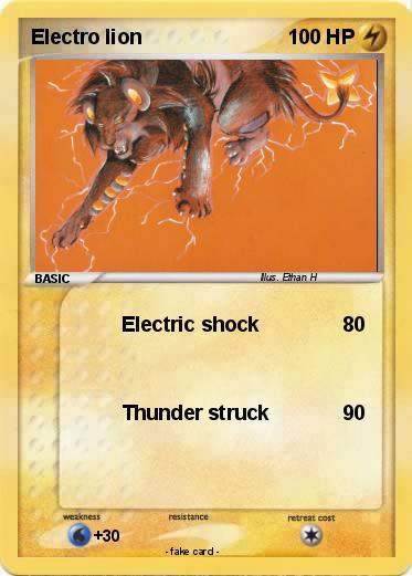 Pokemon Electro lion