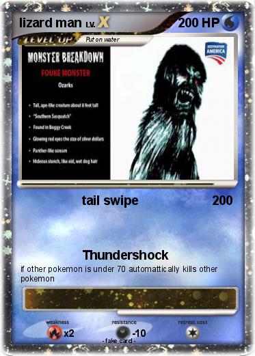 Pokemon lizard man