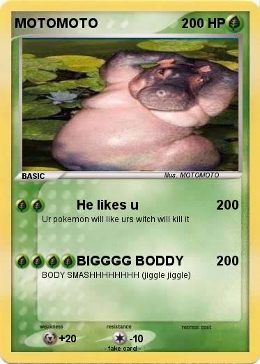Pokemon MOTOMOTO