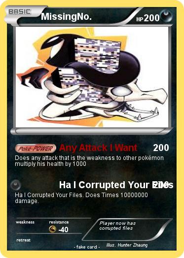 Pokemon MissingNo.