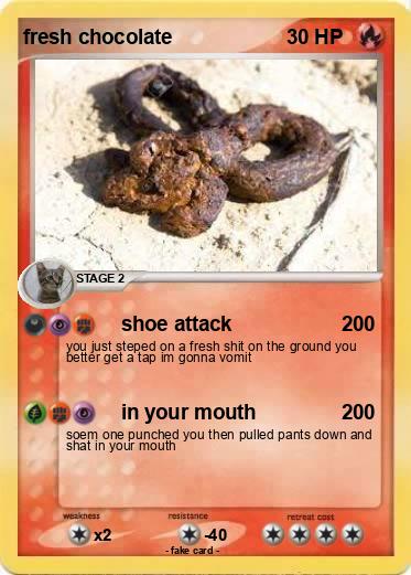 Pokemon fresh chocolate