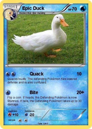 Pokemon Epic Duck
