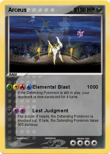 Pokemon Arceus                               9