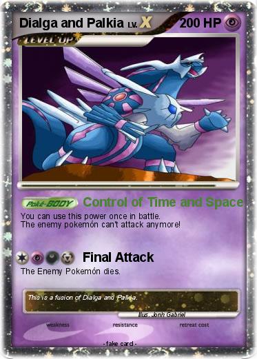 Pokemon Dialga and Palkia