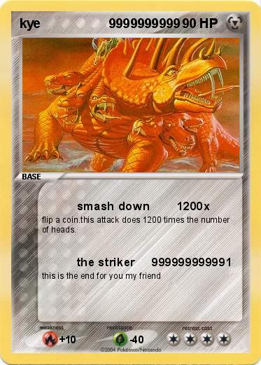 Pokemon kye                   9999999999