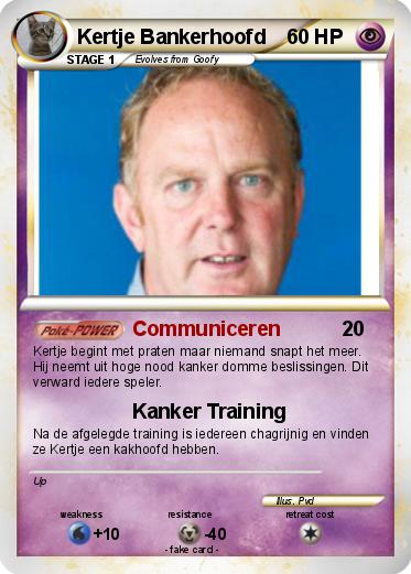 Pokemon Kertje Bankerhoofd