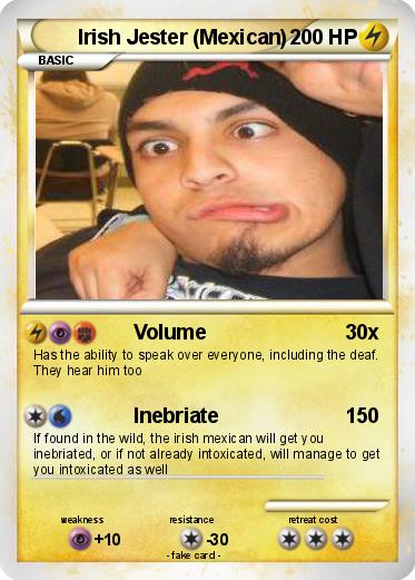 Pokemon Irish Jester (Mexican)