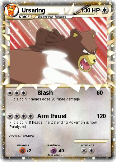 Pokemon Ursaring