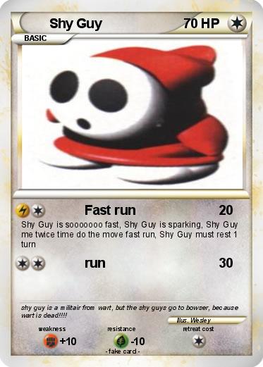 Pokemon Shy Guy