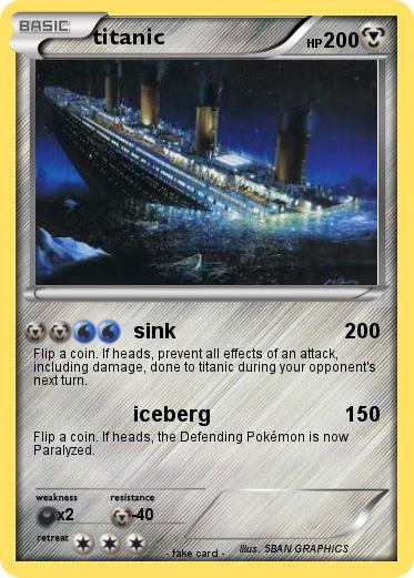 Pokemon titanic