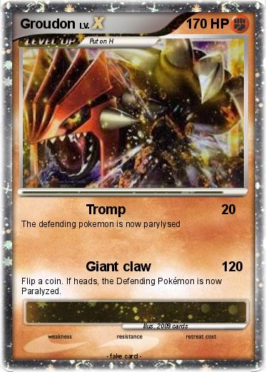 Pokemon Groudon