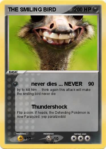 Pokemon THE SMILING BIRD