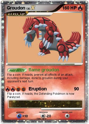 Pokemon Groudon