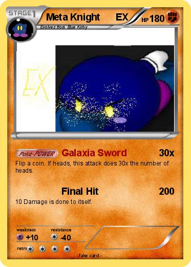 Pokemon Meta Knight      EX