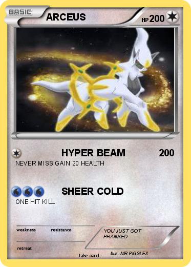 Pokemon ARCEUS