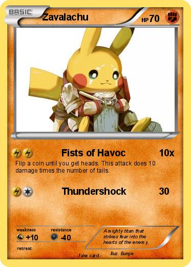 Pokemon Zavalachu