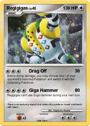 Pokemon Regigigas